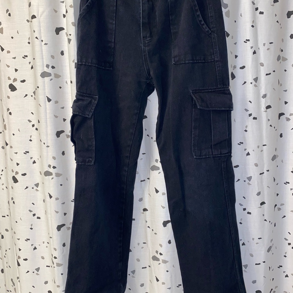 Black Cargo Pants